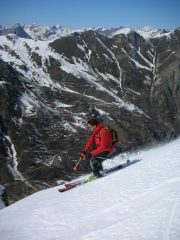 Jerome prima curva dalla cima