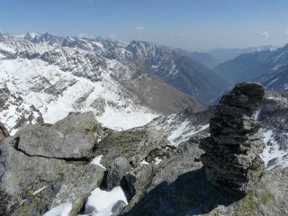 vista verso la valle dell'Orco