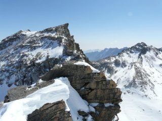 la vetta dal colle occidentale