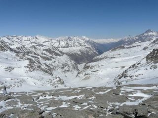 vista verso la val d'aosta
