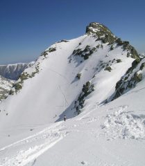 Pendio finale della Rocca Bastera