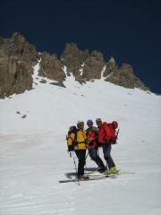 alla base del conoide