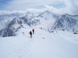 a pochi metri dalla cima