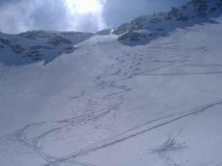 poco sotto la selletta