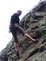 ecco il mitico duz (ieri millemila metri di dislivello con gli sci!)