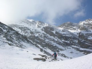 Verso la parete nord