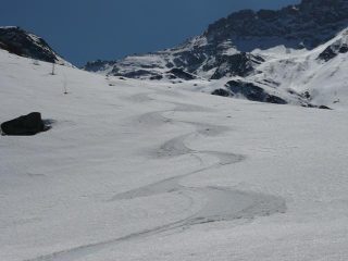 Firn nella parte mediana