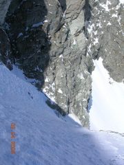 traversino che da accesso alla rampa di collegamento canale-conoide