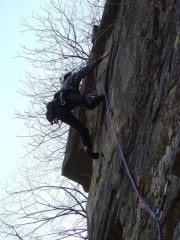 L4, il passo + duro della via...