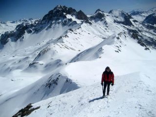 Eugenio quasi in vetta