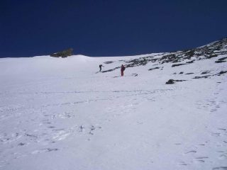 Ultimo pendio prima della vetta