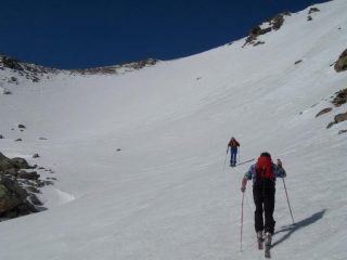 l'ultimo ripido pendio 