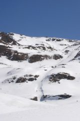 l'itinerario di salita, occhio alle pietre affiornati (per fortuna poche)