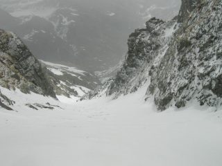 Parte superiore del canale