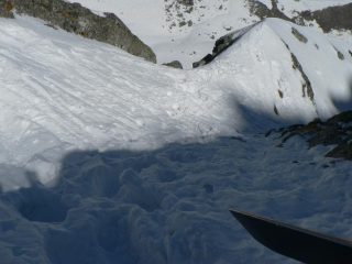 ricalziamo ski dopo tratto di misto