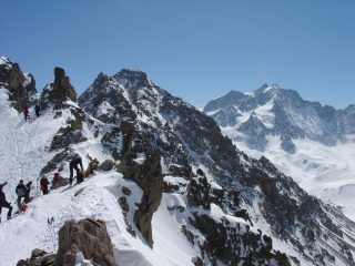 Col Jumelles sud, Pointe de l'Etendard e Les Agneaux
