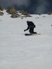 gianluca in azione nel canale