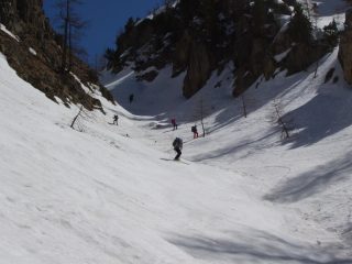 In discesa nella Valle Morta