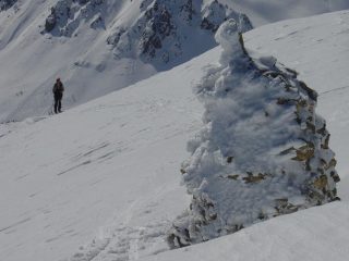 Il cairn di vetta