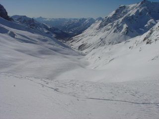La Val Guisane dalla caserma
