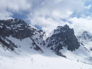 il canale che avremmo dovuto scendere(fra baral e matlas)