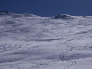 la discesa dallo jaffreau