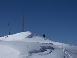 verso l'ex forte jafferau