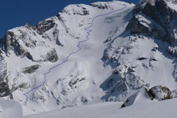 percorso salita Gran Casse