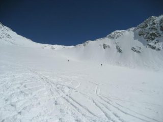 nella comba d'Oren, sopra il rifugio