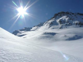 la parte alta del vallone