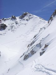 pendio finale e vetta