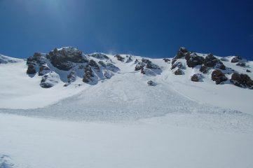 slavina nel vallone sotto la dormilleuse, quota 2500