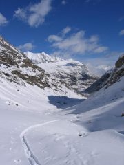durante la salita solitaria