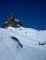 discesa sotto la Bastera