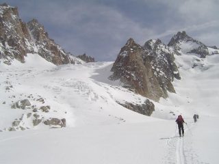 dal ghiacciaio dell'argentiere