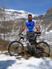 Davanti al rifugio