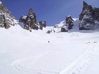 Scendendo dal Passo di Prefouns