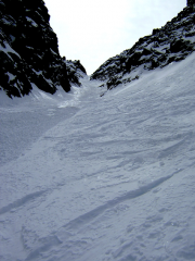 il canale dopo la strettoia finale