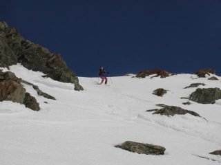 Walter in discesa