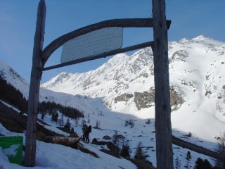 Entrando nel Vallon de Bramanette