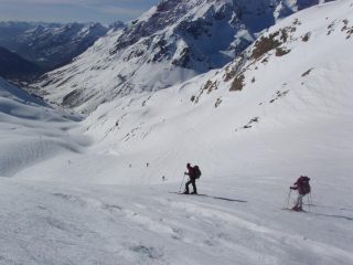 Il vallone in salita