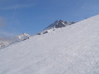Salita accanto alla Testa del Ban