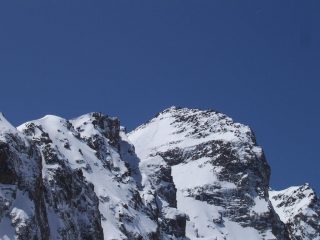 la bella parete appena scesa