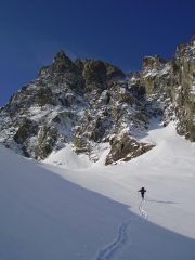 salendo al colle del viso....