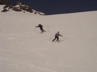 discesa su firn