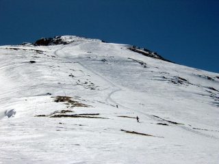 il pendio sopra il colle