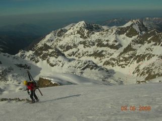 Dalla vetta del CLAPIER il ref. Nizza ed il Lac del Fous
