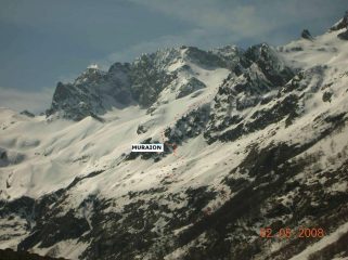 La via di salita al rif. Pagarì