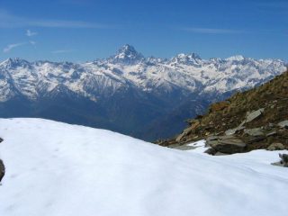 Il Monviso sempre vigile...