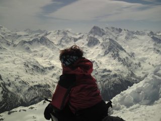 panorama dal gran paradiso al giasson